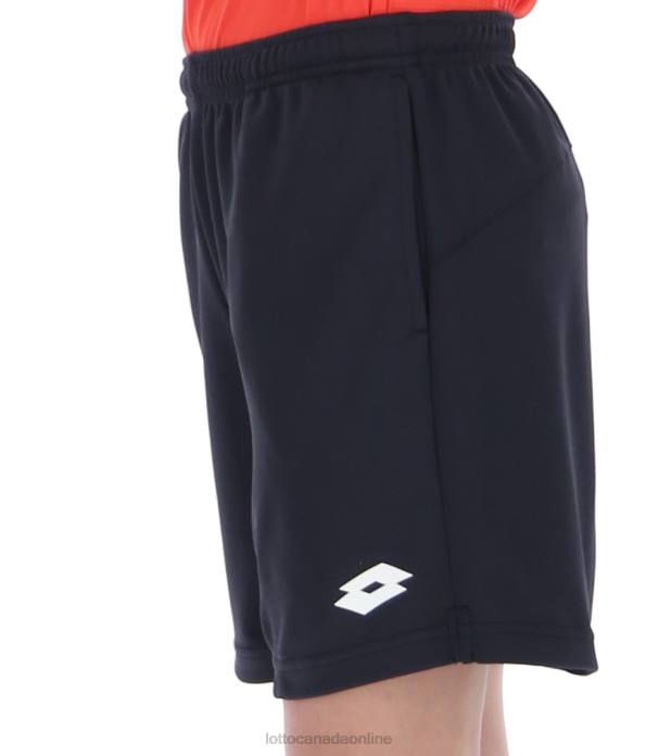 SQUADRA B II SHORT7 PL ALL BLACK Lotto Kids Apparel 0Z6F1221