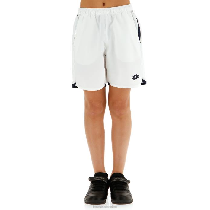 SQUADRA B SHORT7 DB BRILLIANT WHITE Lotto Kids Apparel 0Z6F1217