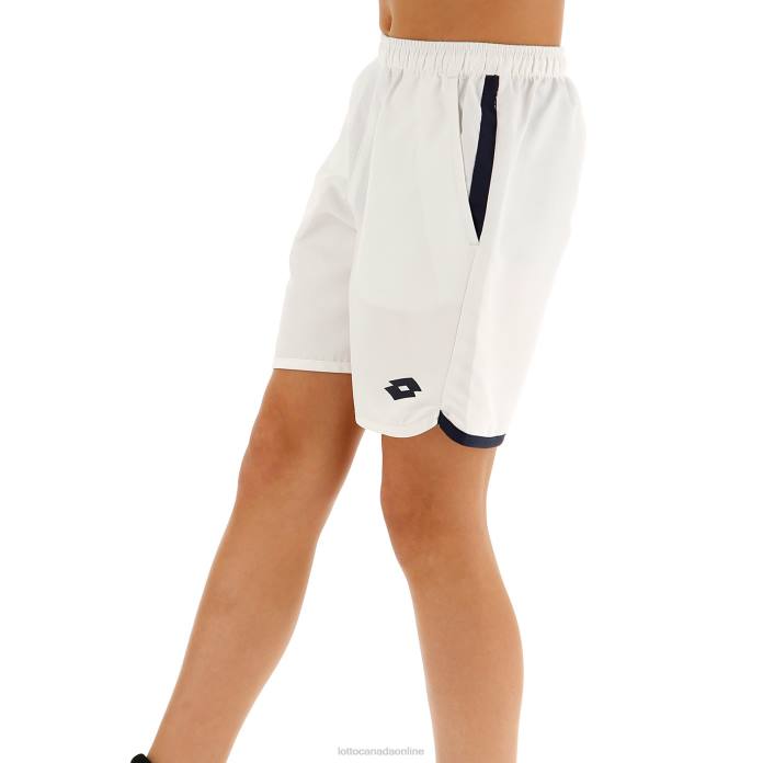 SQUADRA B SHORT7 DB BRILLIANT WHITE Lotto Kids Apparel 0Z6F1217