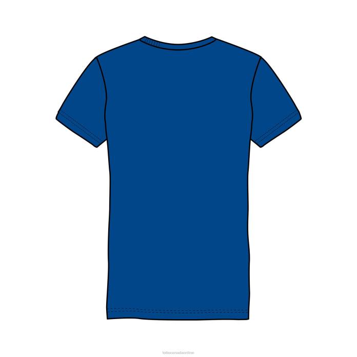 ATHLETICA B III TEE JS ROYAL TEAM/NAVY BLUE Lotto Kids Apparel 0Z6F1138