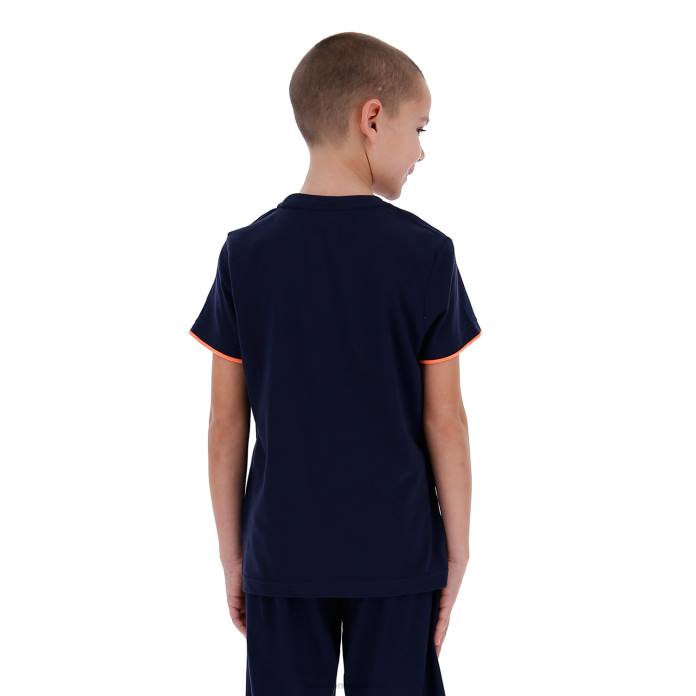 LOGO TEE NAVY BLUE Lotto Kids Apparel 0Z6F1147
