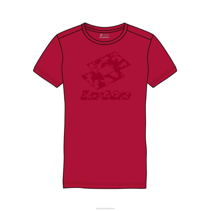 SMART B IV TEE TANGO RED Lotto Kids Apparel 0Z6F1145