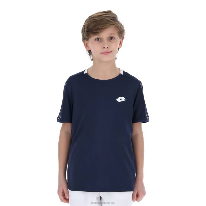 SQUADRA B II TEE PL NAVY BLUE Lotto Kids Apparel 0Z6F1172