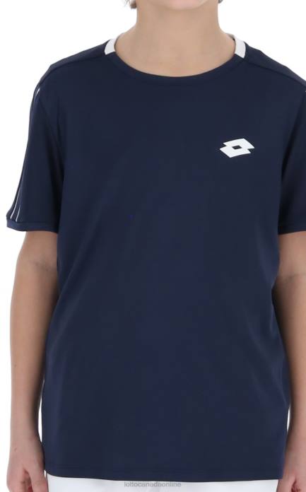 SQUADRA B II TEE PL NAVY BLUE Lotto Kids Apparel 0Z6F1172