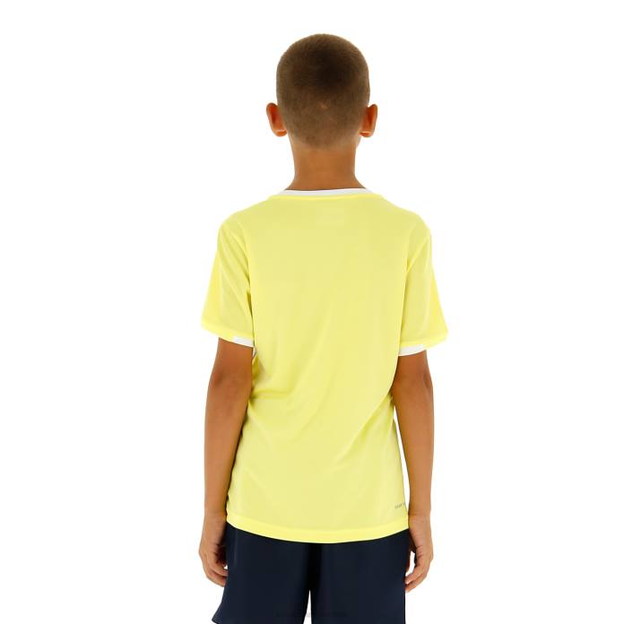 SQUADRA B TEE PL LIMELIGHT Lotto Kids Apparel 0Z6F1174