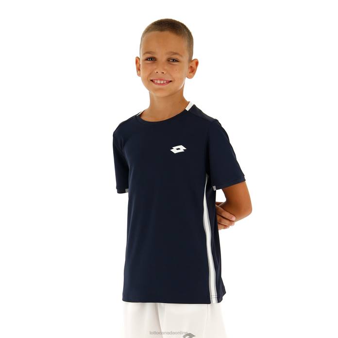 SQUADRA B TEE PL NAVY BLUE Lotto Kids Apparel 0Z6F1165