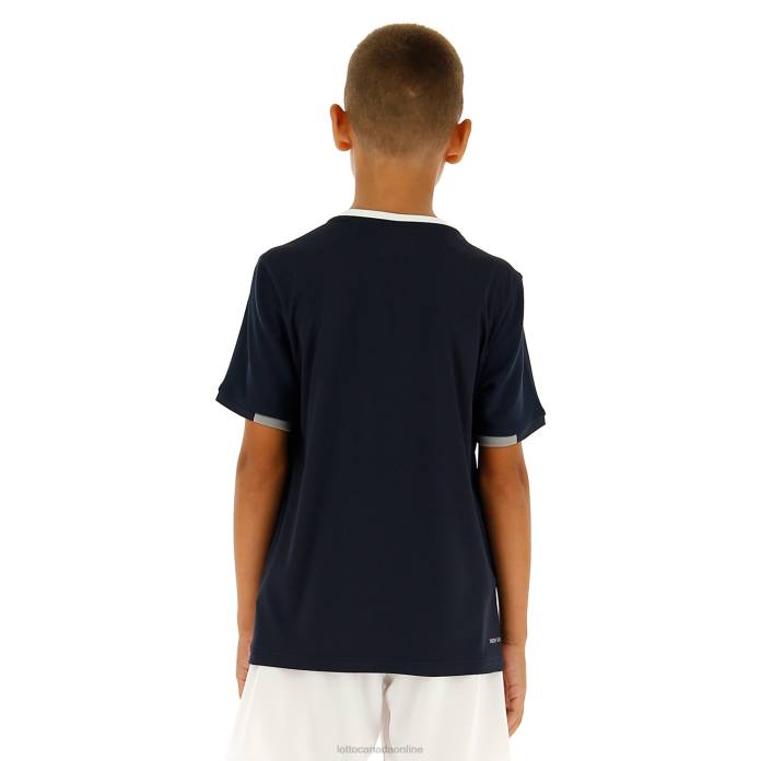 SQUADRA B TEE PL NAVY BLUE Lotto Kids Apparel 0Z6F1165