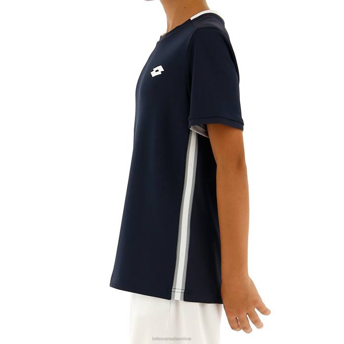 SQUADRA B TEE PL NAVY BLUE Lotto Kids Apparel 0Z6F1165