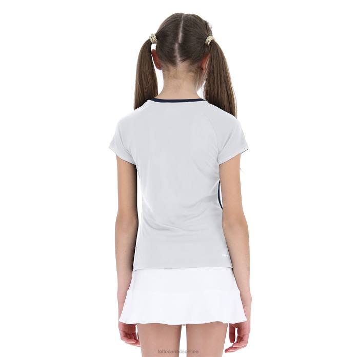 SQUADRA G II TEE PL BRIGHT WHITE Lotto Kids Apparel 0Z6F1175