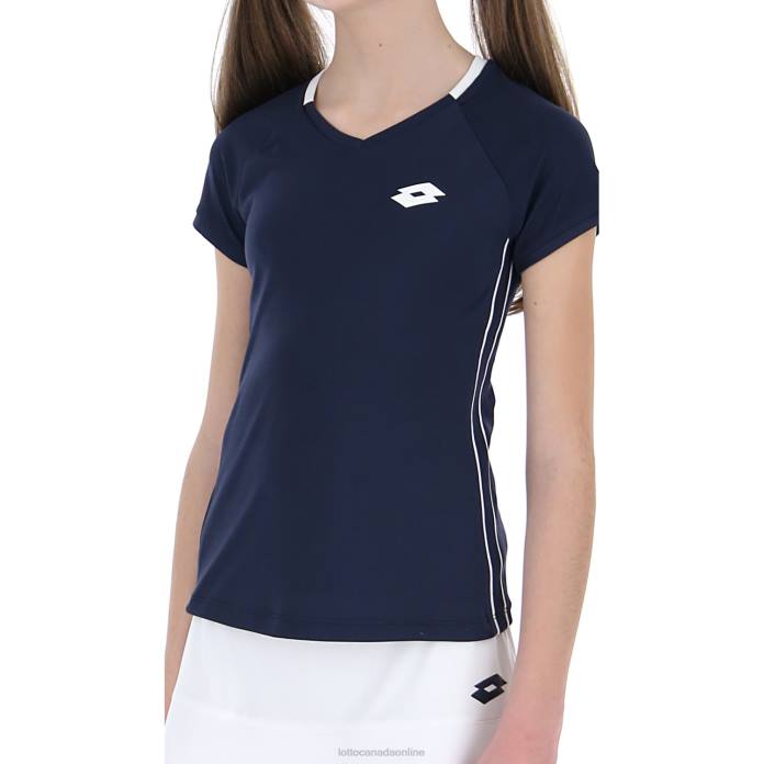 SQUADRA G II TEE PL NAVY BLUE Lotto Kids Apparel 0Z6F1176