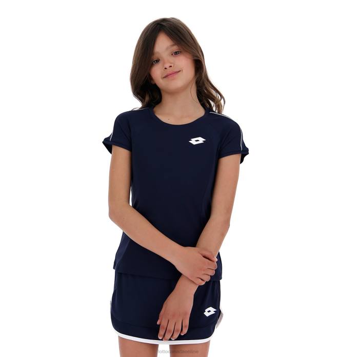 SQUADRA G TEE PL NAVY BLUE Lotto Kids Apparel 0Z6F1167