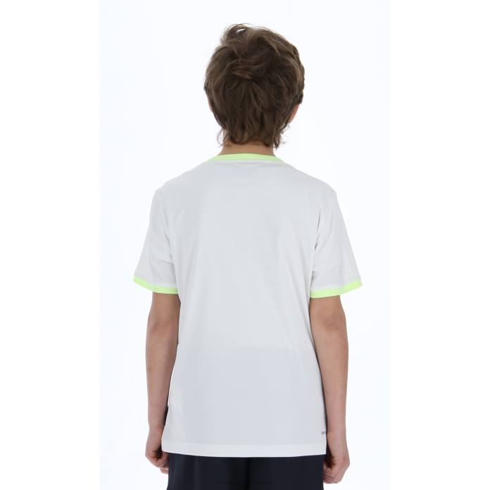 TOP TEN B III TEE PRT2 PL BRIGHT WHITE Lotto Kids Apparel 0Z6F1185