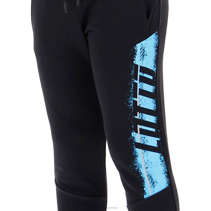 LOGO PANTS ALL BLACK Lotto Kids Apparel 0Z6F1200