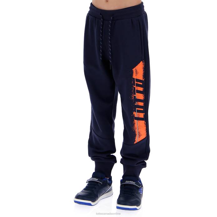 LOGO PANTS NAVY BLUE Lotto Kids Apparel 0Z6F1199