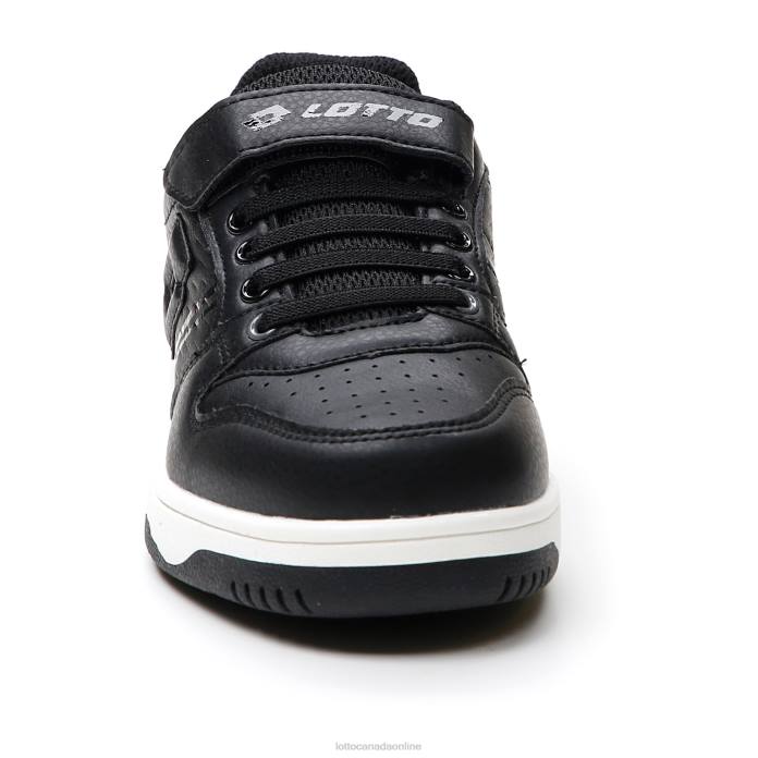 ROCKET AMF II LTH CL S ALL BLACK Lotto Kids Shoes 0Z6F1064