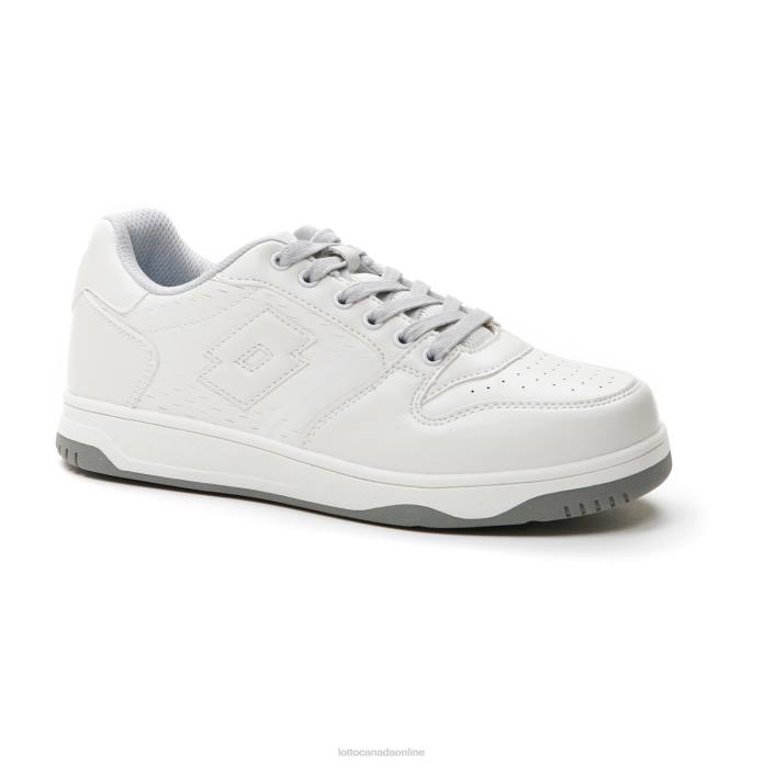 ROCKET AMF II LTH JR WHITE Lotto Kids Shoes 0Z6F1062