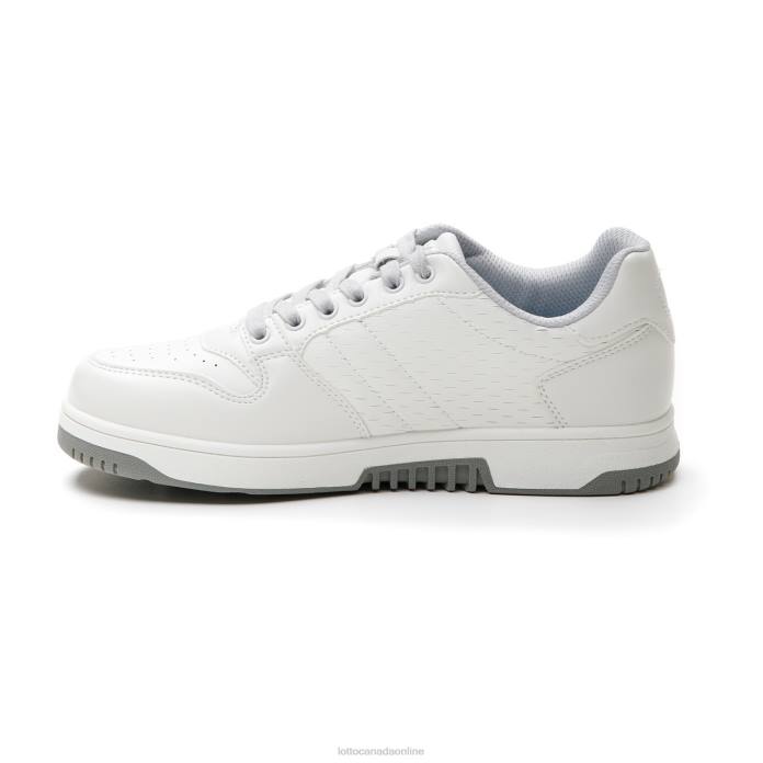 ROCKET AMF II LTH JR WHITE Lotto Kids Shoes 0Z6F1062