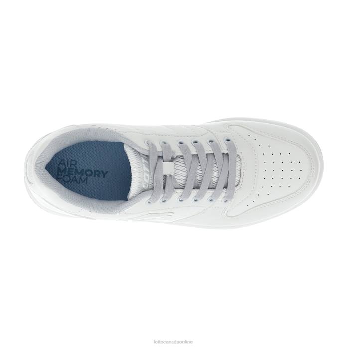 ROCKET AMF II LTH JR WHITE Lotto Kids Shoes 0Z6F1062