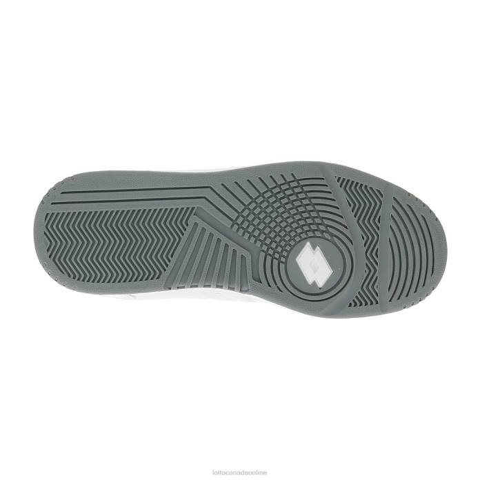 ROCKET AMF II LTH JR WHITE Lotto Kids Shoes 0Z6F1062