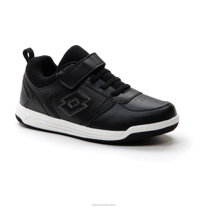 SET ACE AMF XIX 1 CL S ALL BLACK/GRAVITY TITAN Lotto Kids Shoes 0Z6F1067