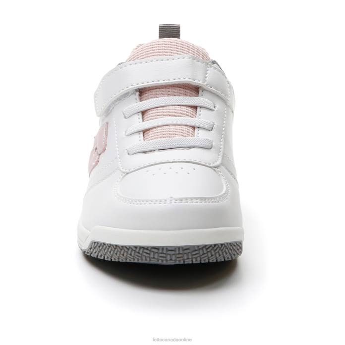 SET ACE AMF XIX 1 CL S WHITE/PEACH WHIP/COOL GRAY 7U Lotto Kids Shoes 0Z6F1072