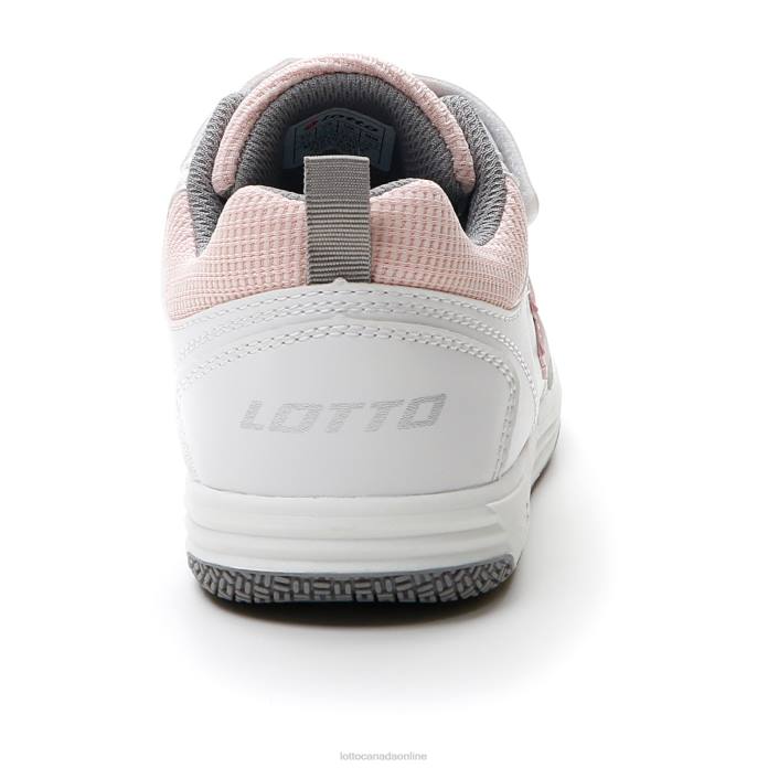 SET ACE AMF XIX 1 CL S WHITE/PEACH WHIP/COOL GRAY 7U Lotto Kids Shoes 0Z6F1072