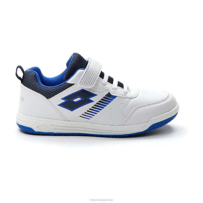 SET ACE AMF XVIII CL S WHITE/DRESS BLUE/PACIFIC BLUE Lotto Kids Shoes 0Z6F1076