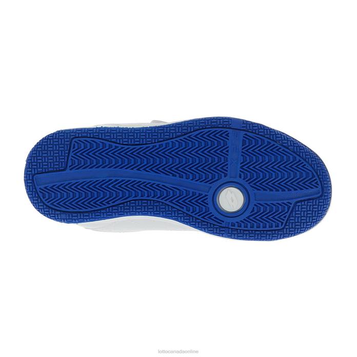 SET ACE AMF XVIII CL S WHITE/DRESS BLUE/PACIFIC BLUE Lotto Kids Shoes 0Z6F1076