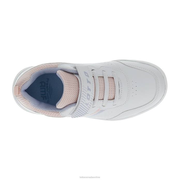 SET ACE AMF XVIII CL S WHITE/PEACH WHIP/HEAVENLY 9381 Lotto Kids Shoes 0Z6F1077