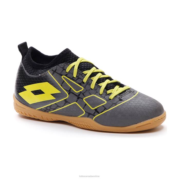 MAESTRO 700 III ID JR GRAVITY TITAN/ACACIA GREEN/ALL BLACK Lotto Kids Shoes 0Z6F1118