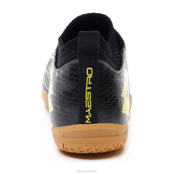 MAESTRO 700 III ID JR GRAVITY TITAN/ACACIA GREEN/ALL BLACK Lotto Kids Shoes 0Z6F1118
