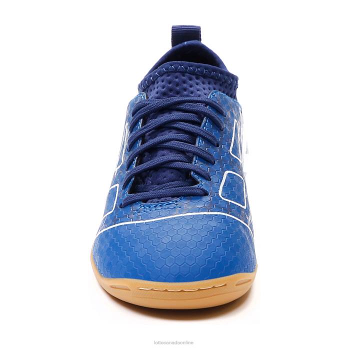 MAESTRO 700 III ID JR SKYDIVER BLUE/ALL WHITE/BLUE PEONY Lotto Kids Shoes 0Z6F1119