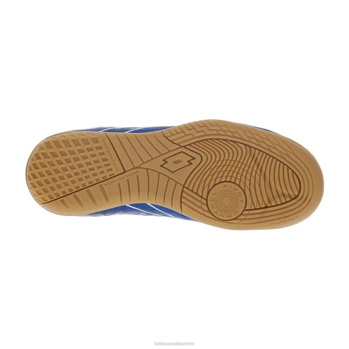 MAESTRO 700 III ID JR SKYDIVER BLUE/ALL WHITE/BLUE PEONY Lotto Kids Shoes 0Z6F1119