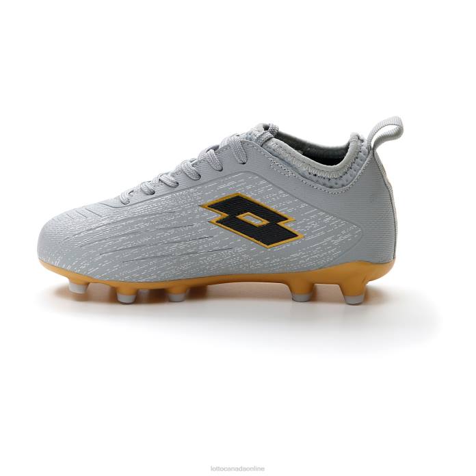 SOLISTA 700 IV FG JR VAPOR GRAY/ALL BLACK/LIGHT PLATINO Lotto Kids Shoes 0Z6F1099