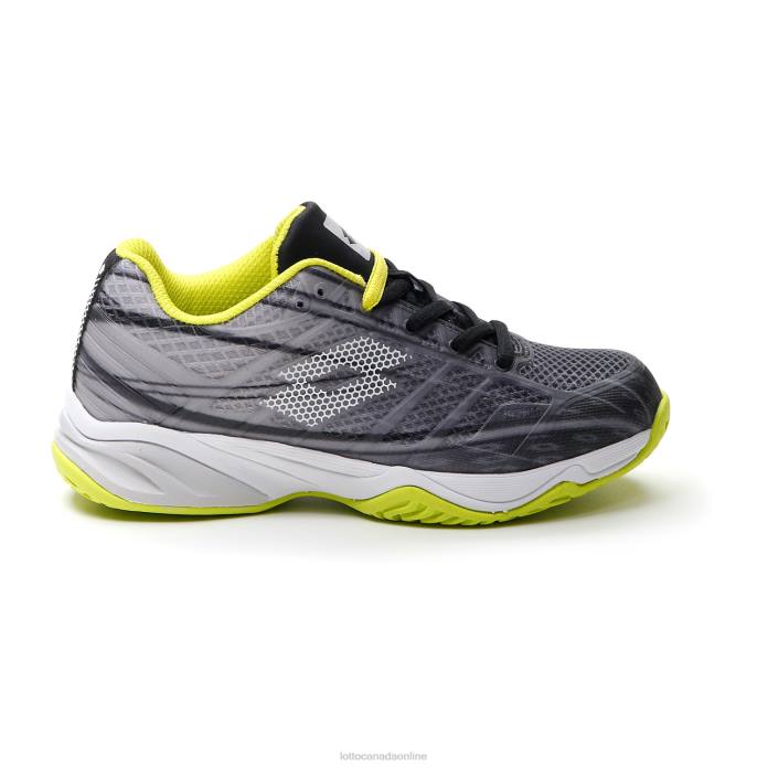 MIRAGE 300 ALR JR ALL BLACK/ALL WHITE/ACACIA GREEN Lotto Kids Shoes 0Z6F1122