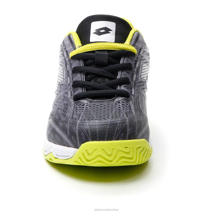 MIRAGE 300 ALR JR ALL BLACK/ALL WHITE/ACACIA GREEN Lotto Kids Shoes 0Z6F1122