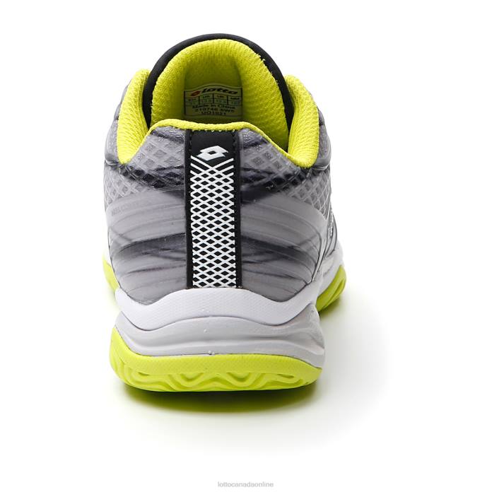 MIRAGE 300 ALR JR ALL BLACK/ALL WHITE/ACACIA GREEN Lotto Kids Shoes 0Z6F1122
