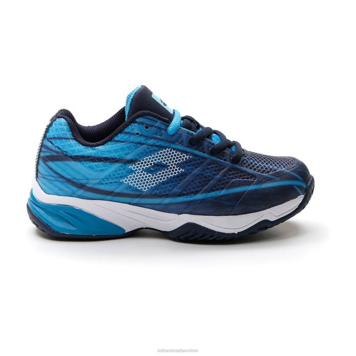 MIRAGE 300 ALR JR NAVY BLUE/ALL WHITE/BLUE OCEAN Lotto Kids Shoes 0Z6F1125