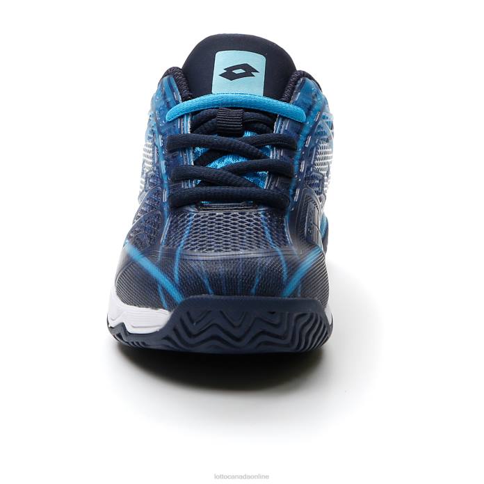 MIRAGE 300 ALR JR NAVY BLUE/ALL WHITE/BLUE OCEAN Lotto Kids Shoes 0Z6F1125