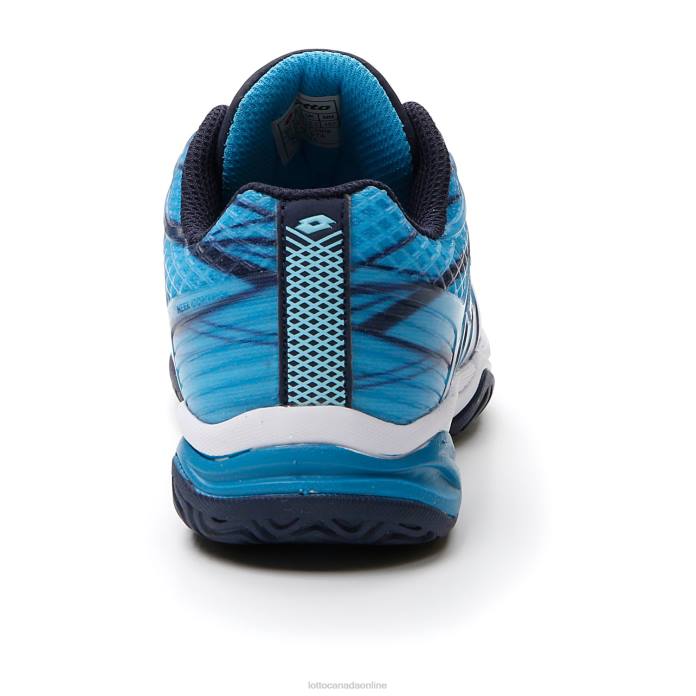 MIRAGE 300 ALR JR NAVY BLUE/ALL WHITE/BLUE OCEAN Lotto Kids Shoes 0Z6F1125