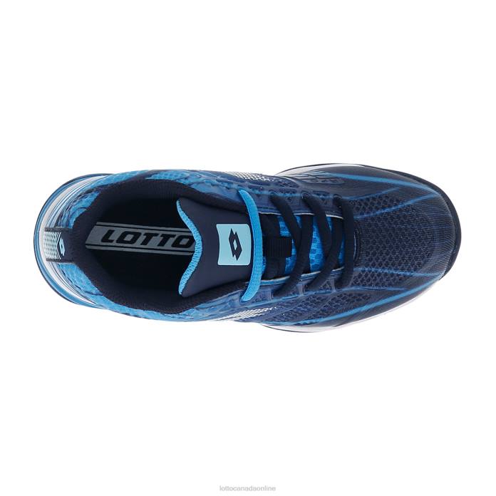 MIRAGE 300 ALR JR NAVY BLUE/ALL WHITE/BLUE OCEAN Lotto Kids Shoes 0Z6F1125