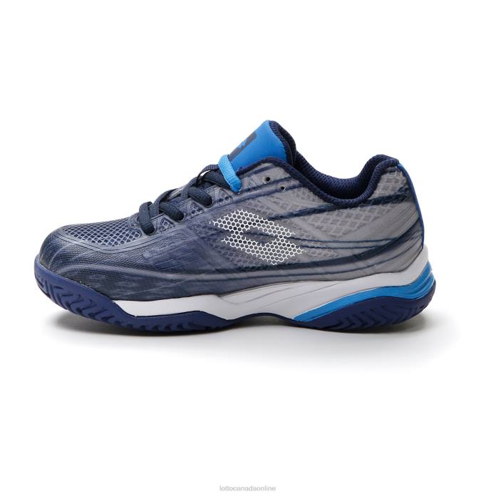 MIRAGE 300 ALR JR NAVY BLUE/ALL WHITE/LIGHT ATLANTIC Lotto Kids Shoes 0Z6F1121