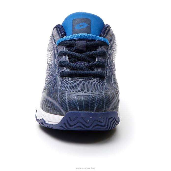 MIRAGE 300 ALR JR NAVY BLUE/ALL WHITE/LIGHT ATLANTIC Lotto Kids Shoes 0Z6F1121