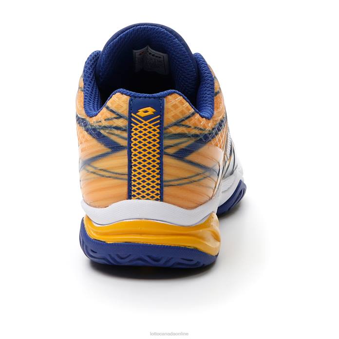 MIRAGE 300 ALR JR SODALITE BLUE/ALL WHITE/SAFFRON Lotto Kids Shoes 0Z6F1124