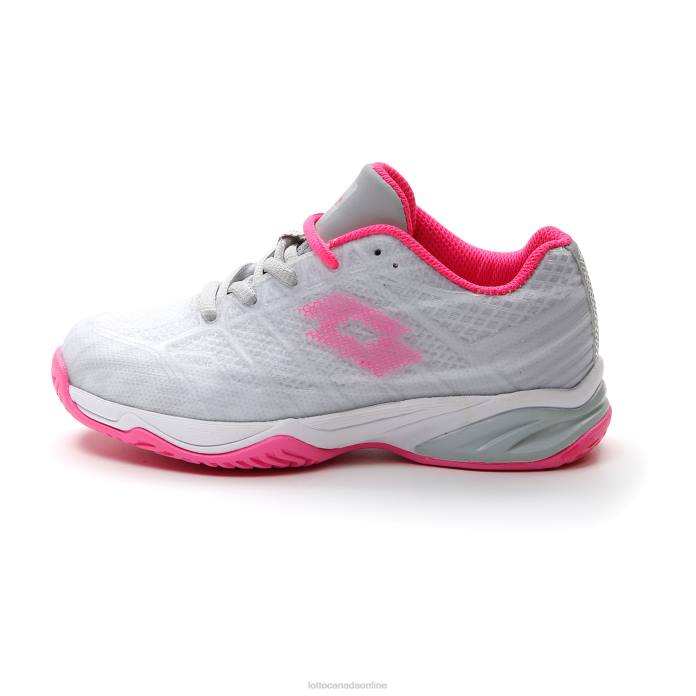 MIRAGE 300 ALR JR VAPOR GRAY/VIVID FUCHSIA/COOL GRAY 7C Lotto Kids Shoes 0Z6F1129