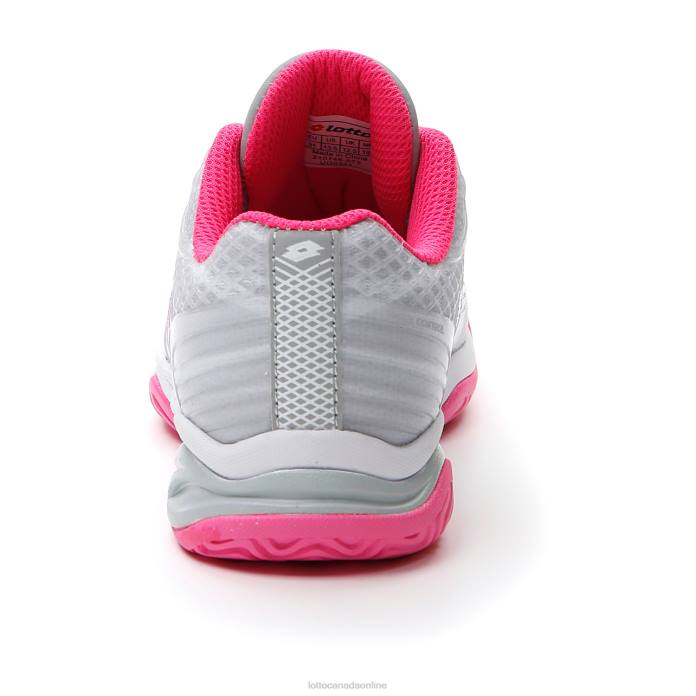 MIRAGE 300 ALR JR VAPOR GRAY/VIVID FUCHSIA/COOL GRAY 7C Lotto Kids Shoes 0Z6F1129