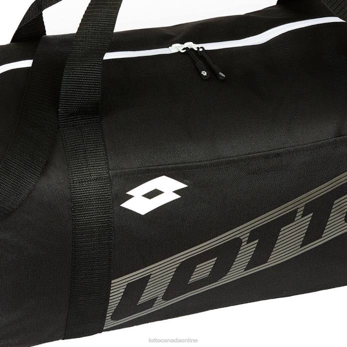 BAG GYM S ALL BLACK/LIGHT ASPHALT Lotto Man Accessoris 0Z6F649