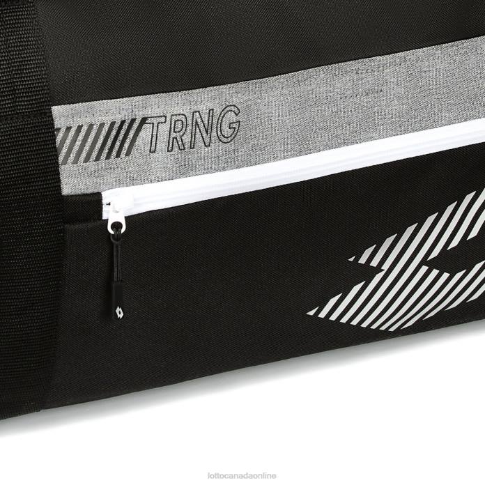 BAG TRAINING ALL BLACK/COOL GRAY Lotto Man Accessoris 0Z6F647