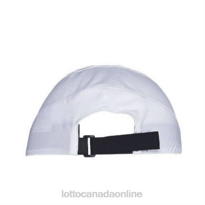 TENNIS CAP BRIGHT WHITE/ALL BLACK Lotto Man Accessoris 0Z6F666