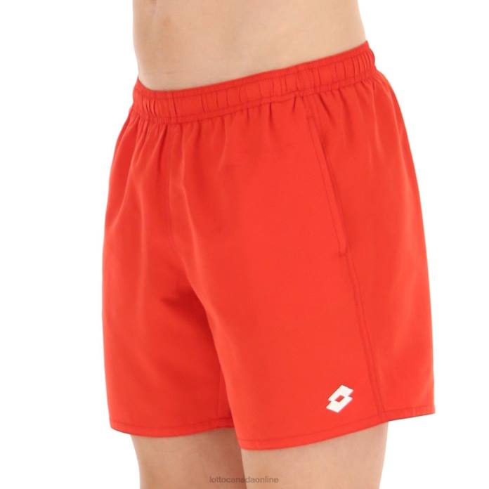 SHORT BEACH BASIC FLAME RED Lotto Man Apparel 0Z6F636